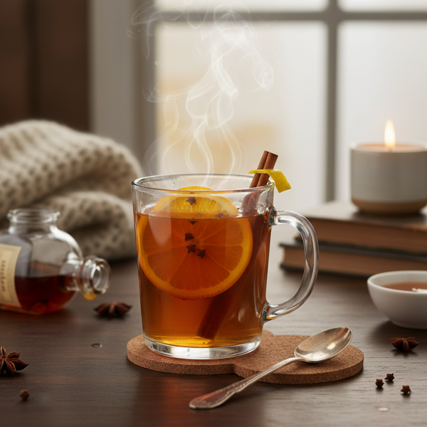 Soothing Whiskey Hot Toddy recipe