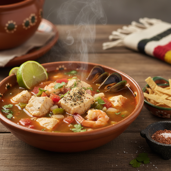 Sopa de Pescado Mexicana recipe