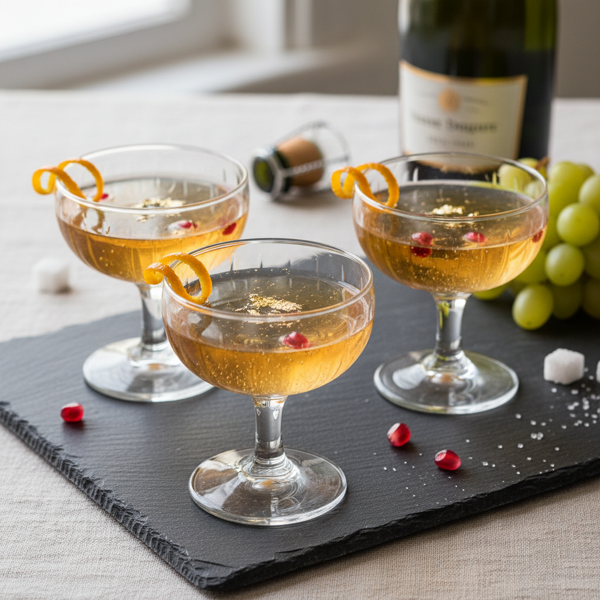 Sophisticated Champagne Jelly Delights recipe