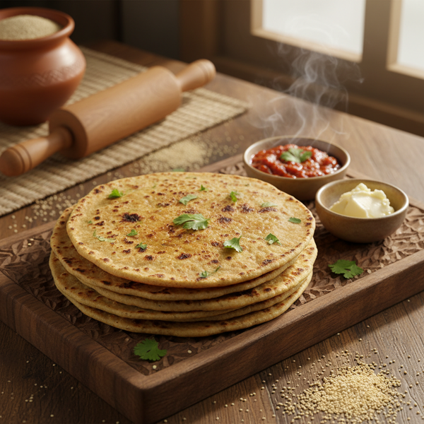 Sorghum Delight: Aayi's Gluten-Free Jowar Roti recipe