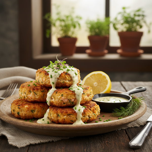 Soulful Salmon Croquettes recipe