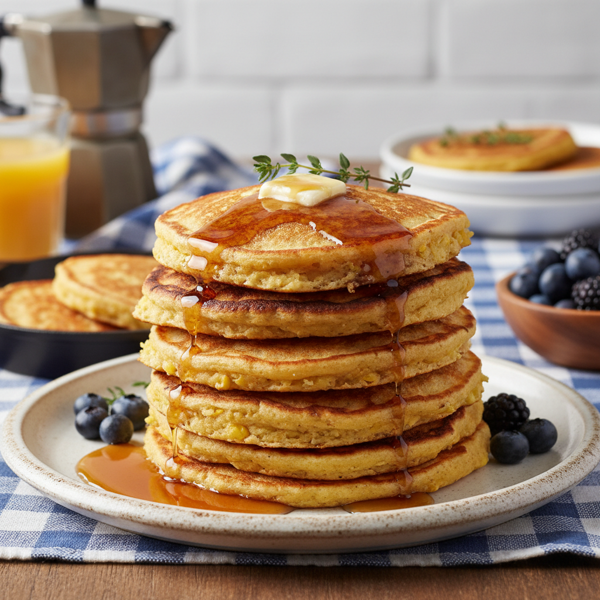 Southern-Style Cornbread Pancakes recipe