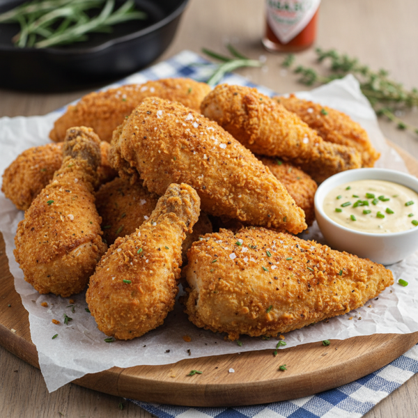 Southern-Style Fried Boneless Chicken recipe