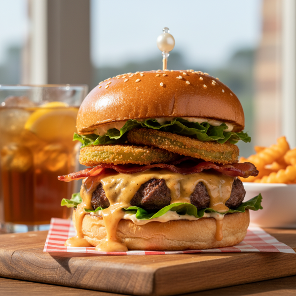 Southern Belle Dream Burger recipe