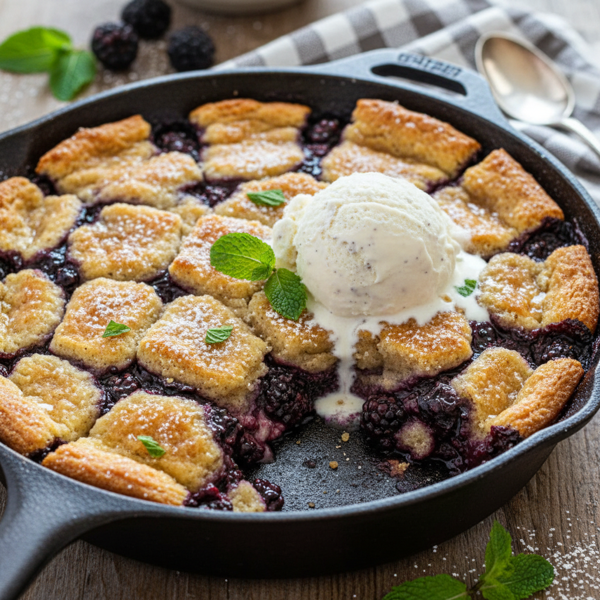Southern Blackberry Bliss Cobbler recipe