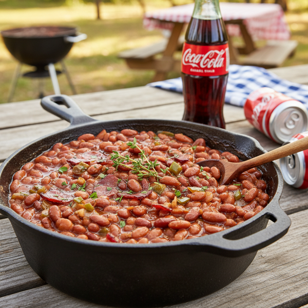 Southern Coca-Cola Infused Baked Beans recipe