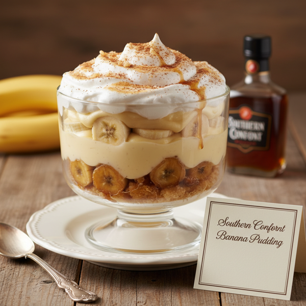 Southern Comfort Banana Pudding recipe