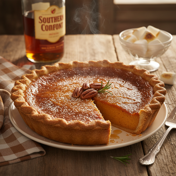 Southern Comfort Sweet Potato Pie recipe