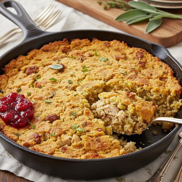 Southern Heritage Cornbread Dressing recipe