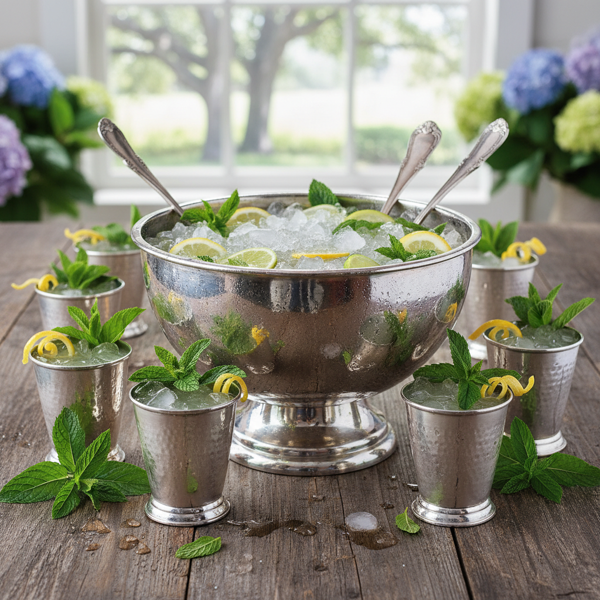 Southern Mint Julep Celebration Punch recipe