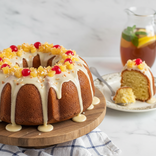 Southern Pineapple Bliss Pound Cake recipe