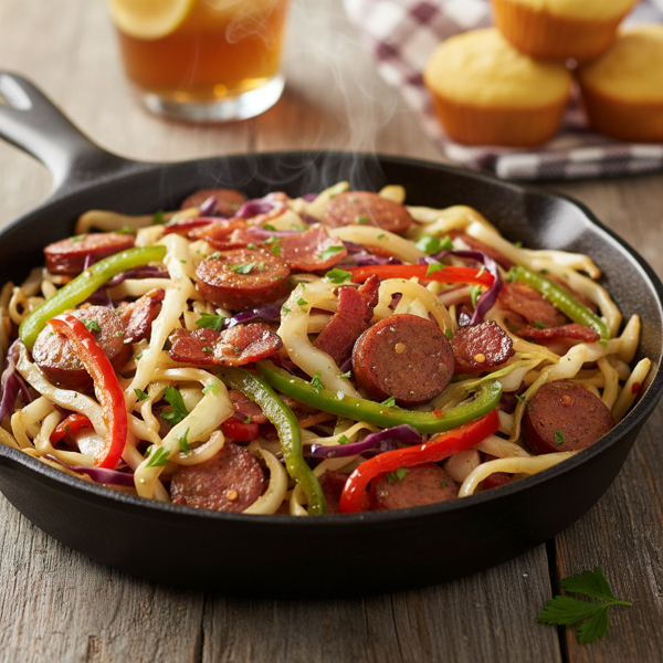 Southern Sautéed Cabbage Medley recipe