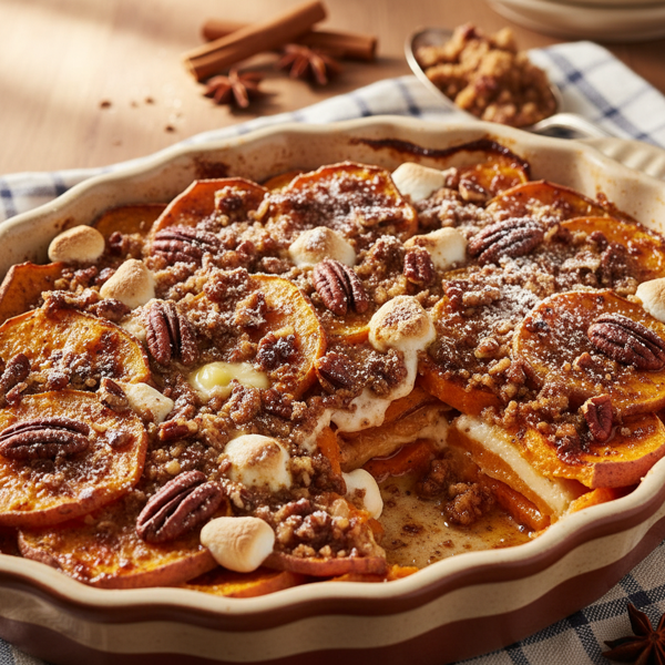 Southern Spiced Sweet Potato Bake recipe