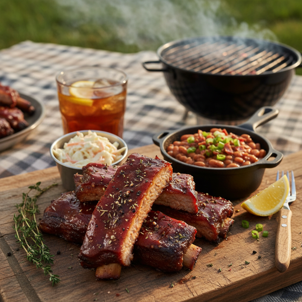Southern Style BBQ Boneless Ribs recipe
