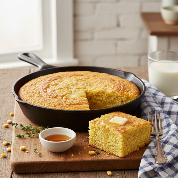 Southern Style Buttermilk Cornbread recipe