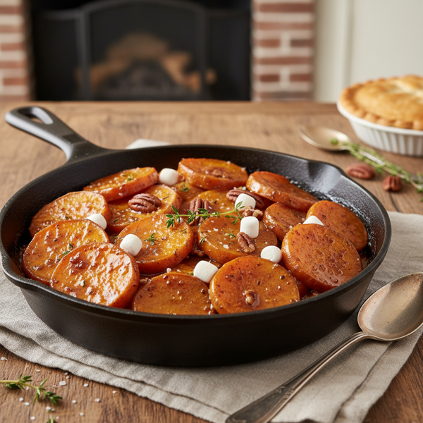 Southern Style Candied Sweet Potatoes recipe