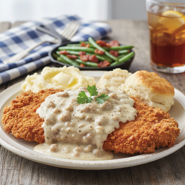 Southern Style Chicken-Fried Steak recipe