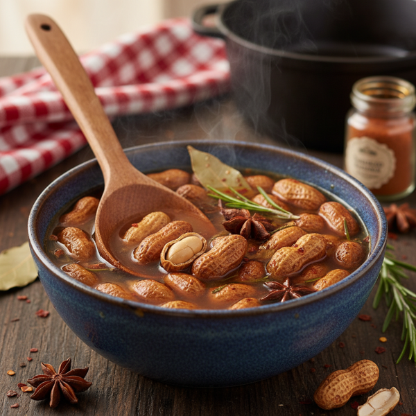Southern Style Slow Cooker Boiled Peanuts recipe