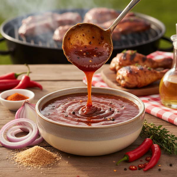 Southern Sweet & Spicy Barbecue Sauce recipe
