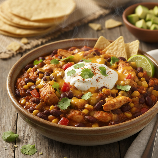 Southwest Chicken Chili Delight recipe