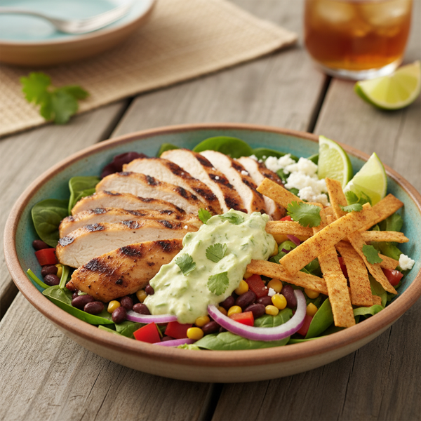 Southwestern Grilled Chicken Salad recipe