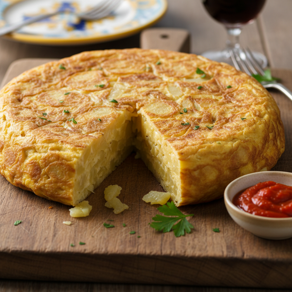 Spanish Potato Omelet recipe