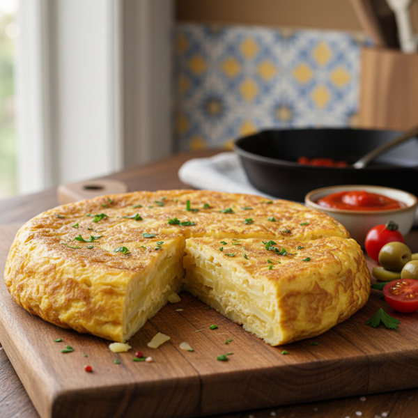 Spanish Potato and Egg Delight recipe