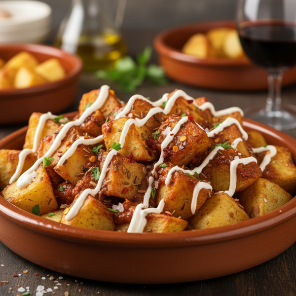 Spanish Spice-Infused Patatas Bravas recipe