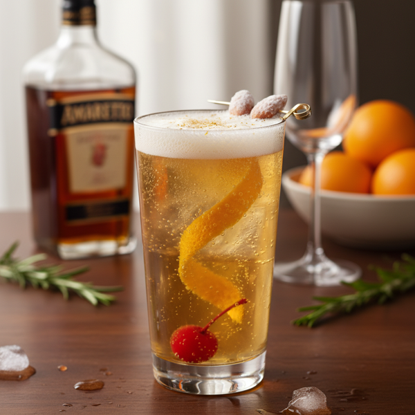 Sparkling Amaretto Delight recipe