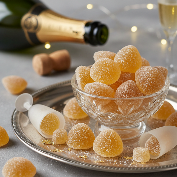 Sparkling Champagne Gummy Gems recipe