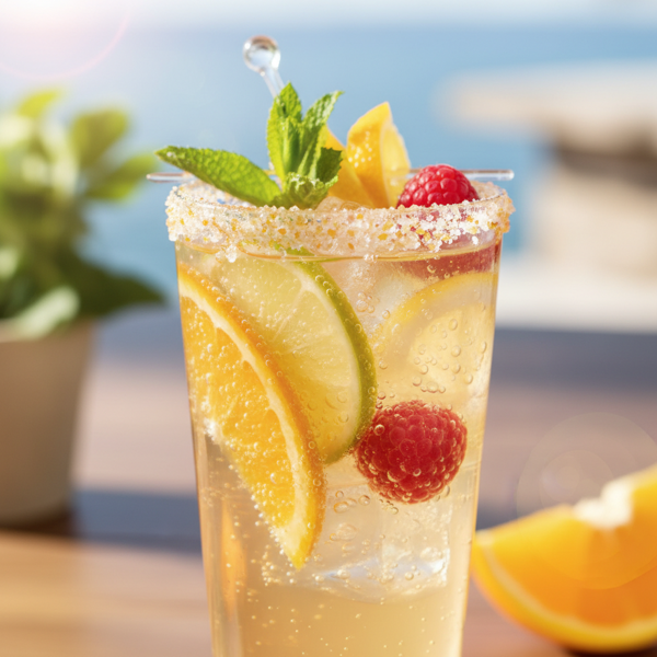 Sparkling Citrus Bliss Cocktail recipe