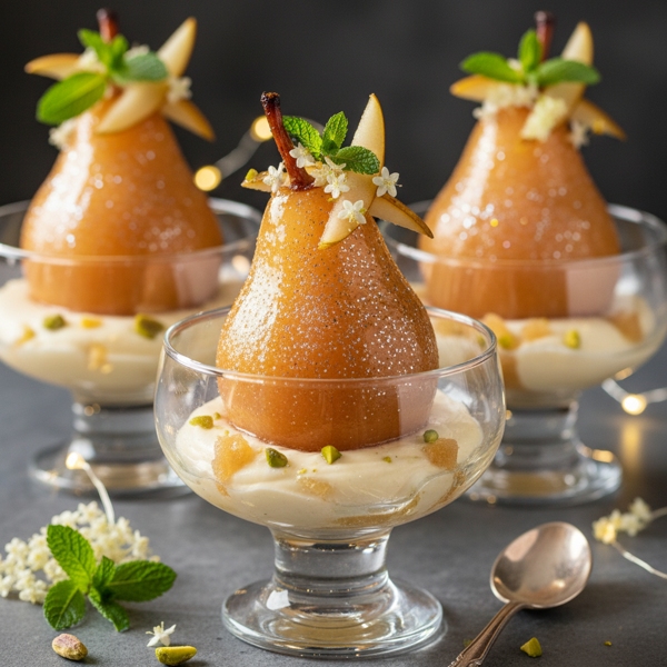 Sparkling Pear Elegance recipe