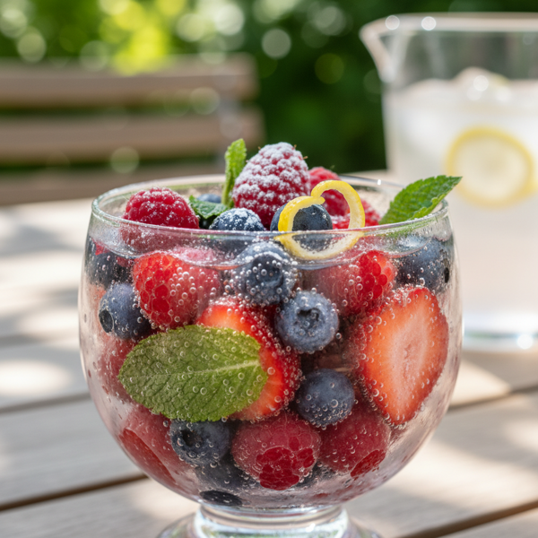 Sparkling Summer Berry Delight recipe