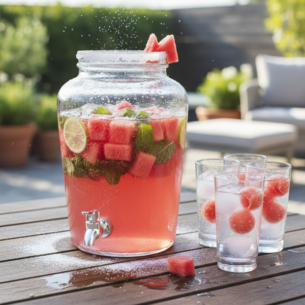 Sparkling Watermelon Bliss Punch recipe