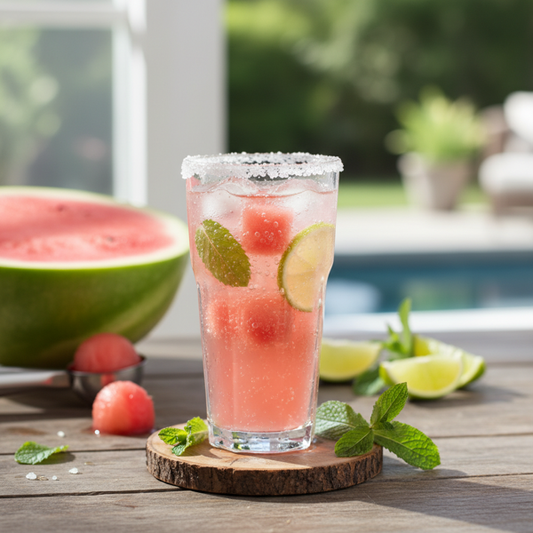 Sparkling Watermelon Refresher recipe