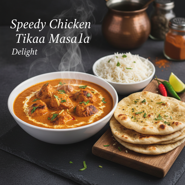 Speedy Chicken Tikka Masala Delight recipe