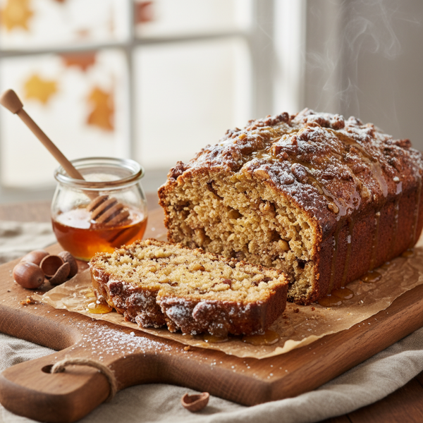 Spiced Acorn Honey Loaf recipe