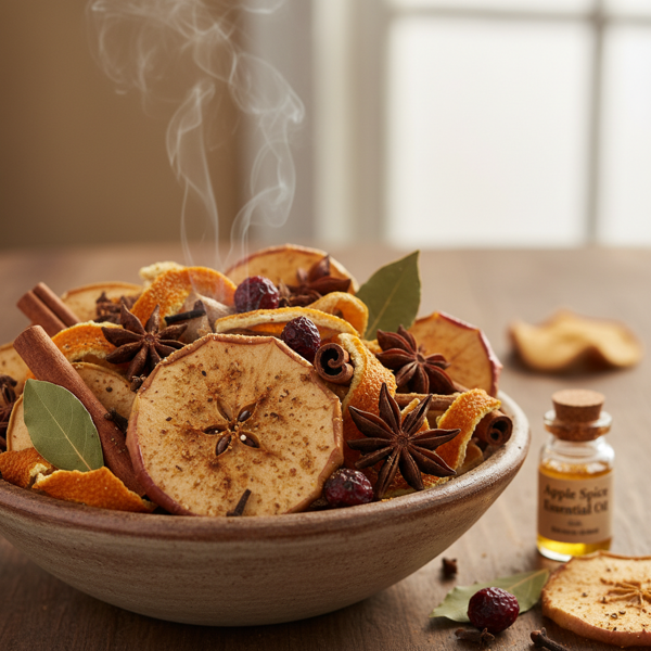 Spiced Apple Aromatherapy Potpourri recipe
