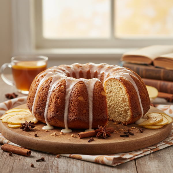 Spiced Apple Cider Bundt Cake recipe