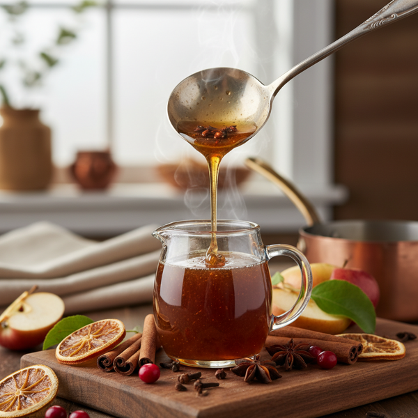 Spiced Apple Cider Syrup recipe