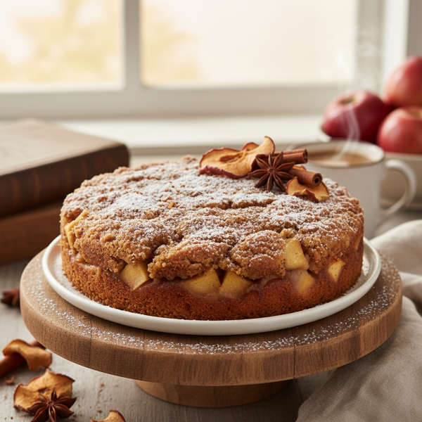 Spiced Apple Delight Coffee Cake recipe