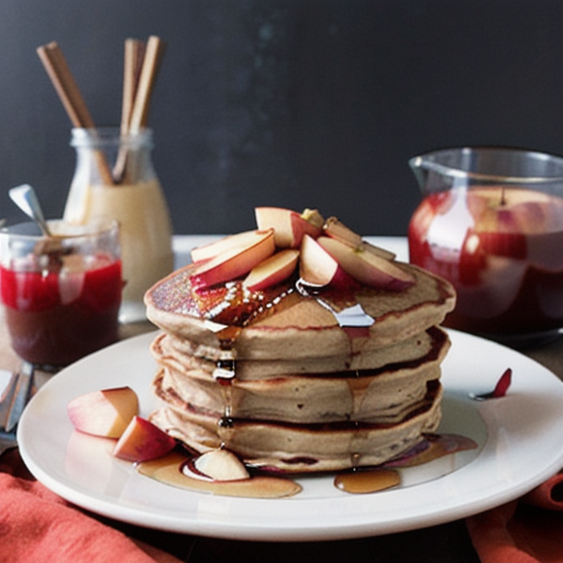 Spiced Apple Delight Pancakes recipe