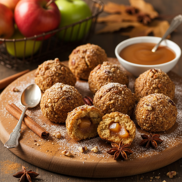 Spiced Apple Nut Bites recipe