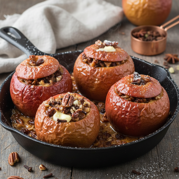 Spiced Baked Apples Delight recipe