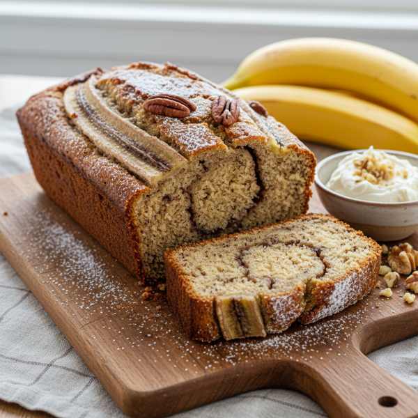 Spiced Banana Bread Delight recipe