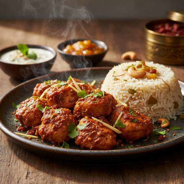 Spiced Bombay Chicken Delight recipe