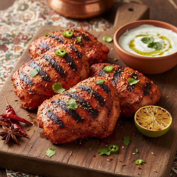 Spiced Bombay Grilled Chicken recipe
