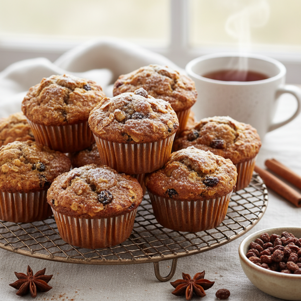 Spiced Bran Buds Muffins recipe
