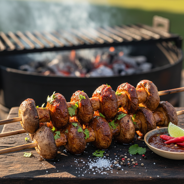 Spiced Brazilian BBQ Mushrooms recipe