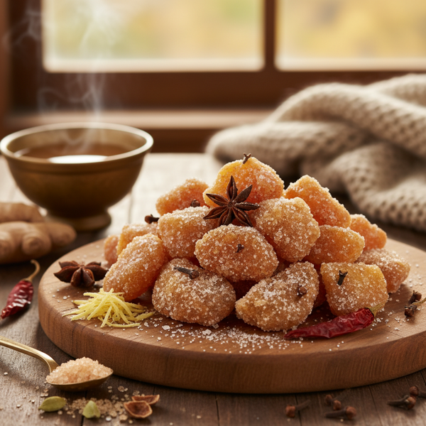 Spiced Candied Ginger Delight recipe